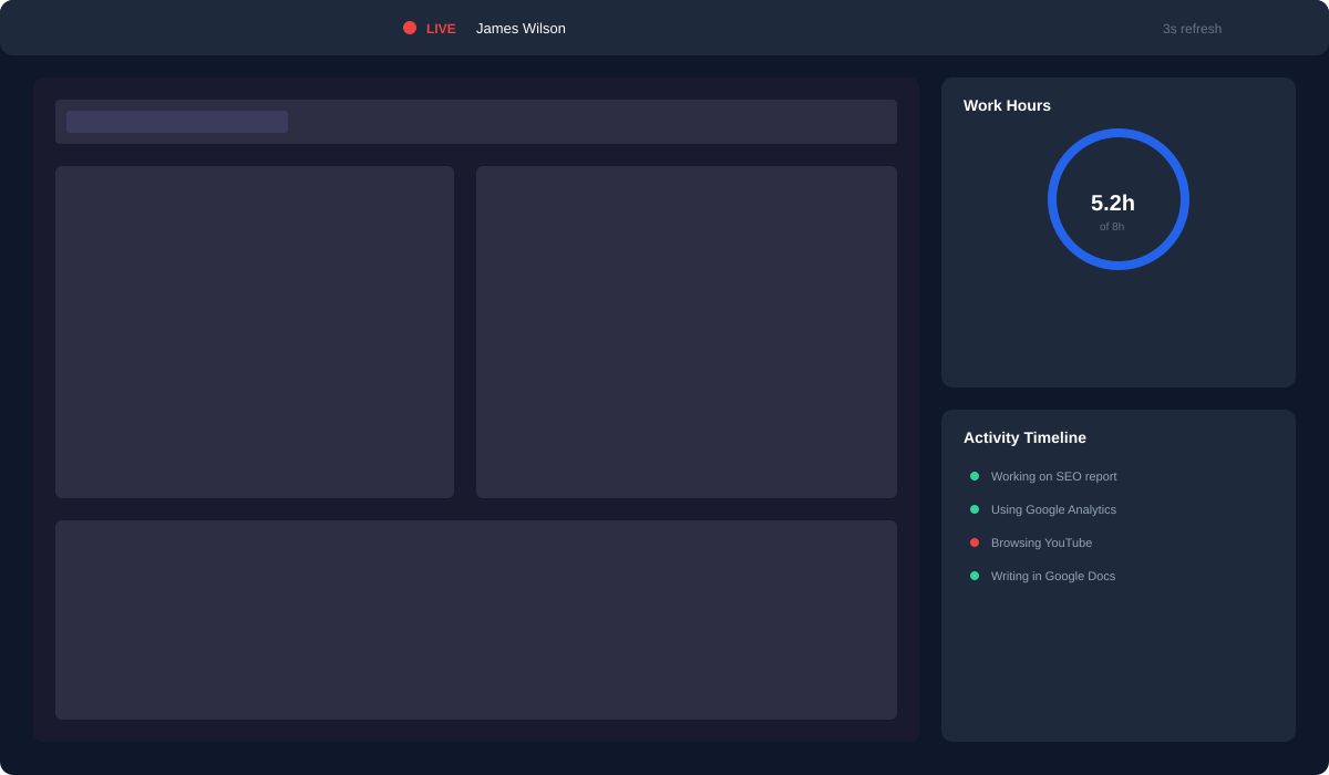 Live Screen Monitoring
